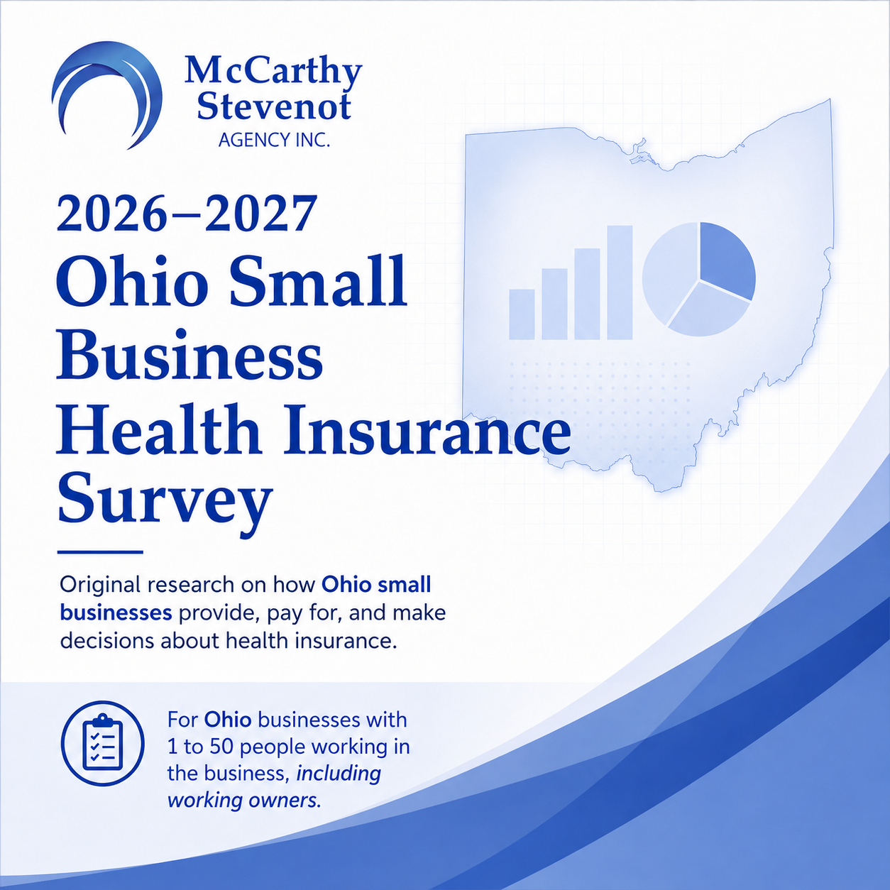 2026–2027 Ohio Small Business Health Insurance Survey square graphic